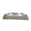 The simple and stylish sofa cover is fully covered with fabric cat scratch-resistant Chenille jacquard black and white color scheme, exuding a high-end feel Item Picture